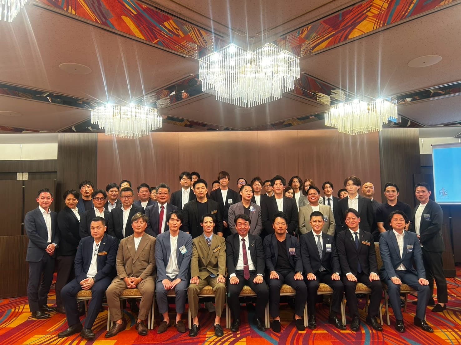 兵庫不動産クラブ 納涼例会の集合写真